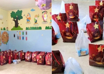 “Γιορτινές σακούλες” μοίρασε σε 165 δημότες του ο Δ. Αμφίκλειας-Ελάτειας