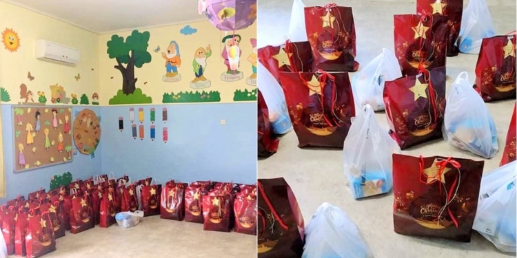 “Γιορτινές σακούλες” μοίρασε σε 165 δημότες του ο Δ. Αμφίκλειας-Ελάτειας