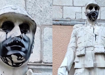 Βανδάλισαν τον Άγνωστο Στρατιώτη στη Λιβαδειά!