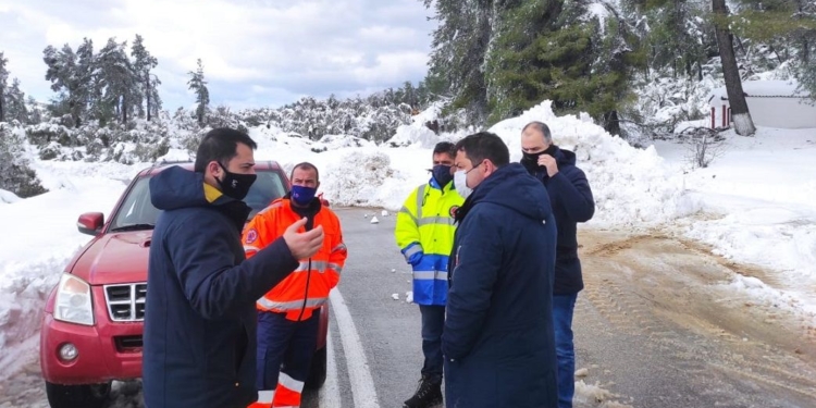 Aνοιχτό το εθνικό και επαρχιακό δίκτυο σχεδόν στο σύνολό του στη Στερεά