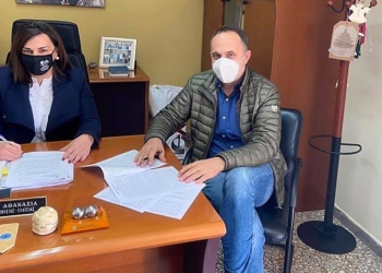 Υπογράφηκε η σύμβαση για ένα σημαντικό έργο για την Τιθορέα