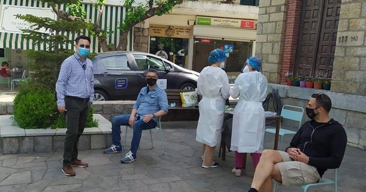 Πολύδροσος: Αποτελέσματα σημερινών διαγνωστικών ελέγχων κορονοϊού