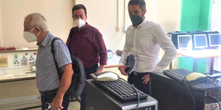 Γ. Σαρακιώτης με Πανεπιστημιακούς στη Φθιώτιδα