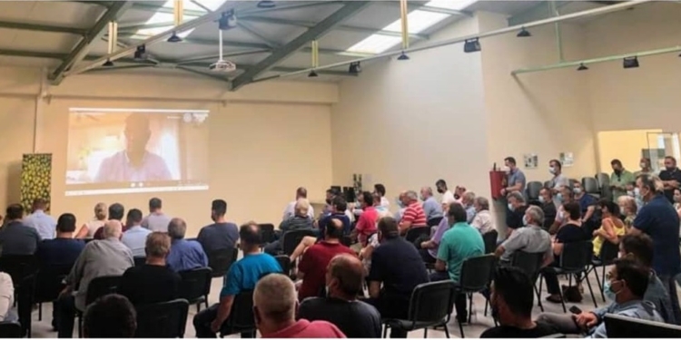 Στην εκδήλωση του Αγροτικού Ελαιουργικού Συνεταιρισμού Στυλίδας ο Θέμης Χειμάρας