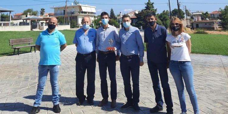 Επίσκεψη στο Μαρτίνο του Δημάρχου Λοκρών και του εκπροσώπου της «ΔΕΛΤΑ ΤΕΧΝΙΚΗ Α.Ε.»