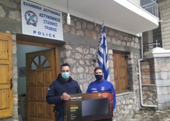 Λίγο πιο νωρίς φέτος επισκέφθηκε ο Άγιος Βασίλης την Γραβιά