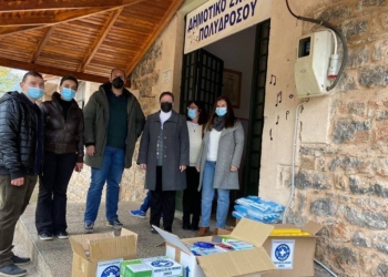 Σημαντική χορηγία των «Γιατρών του Κόσμου» σε σχολεία της Δ.Ε. Παρνασσού