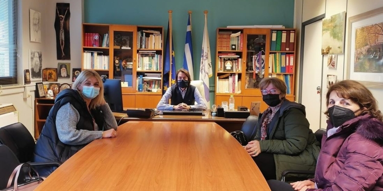 Συνάντηση Δημάρχου Δ. Λεβαδέων με το νέο Δ.Σ. του Συλλόγου ‘‘Η Αμαρυλλίς’’