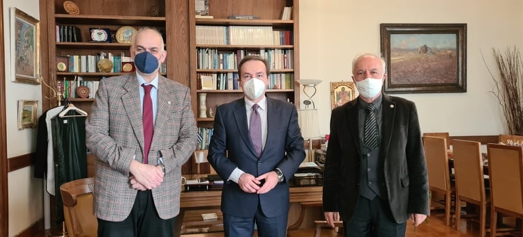 Συνάντηση με τη διοίκηση του Γεωπονικού Πανεπιστημίου