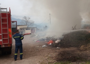 Καταδίκη για τις φωτιές στα σκουπίδια στα «Σφαγεία» Πολυδρόσου