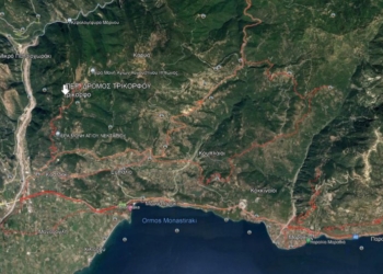 Συνεχίζεται η κατασκευή του περιφερειακού δρόμου Τρικόρφου