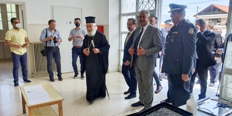 Εγκαινιάστηκε ο νέος Α.Σ. Γραβιάς