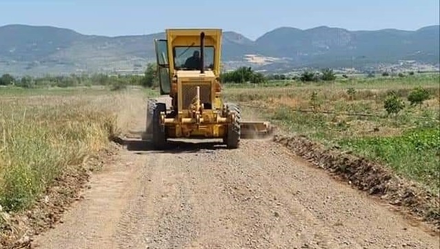 Συντήρηση της Αγροτικής Οδοποιίας Δ.Ε. Ελάτειας
