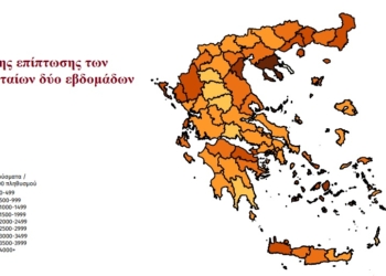 COVID-19: 355 νεκροί και 122.230 κρούσματα σε εβδομαδιαία βάση
