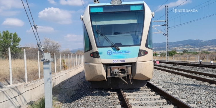 Εκτροχιασμός τρένου στην Κ. Τιθορέα! (Photos)