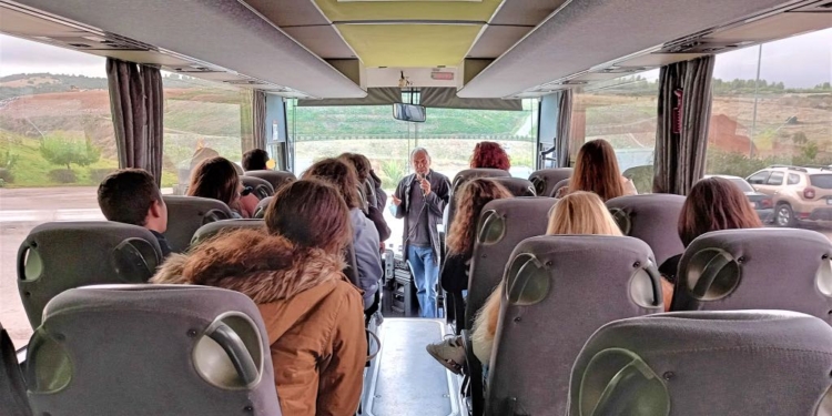 Στον ΧΥΤΑ Θήβας μαθητές του ΓΕΛ Αμφίκλειας