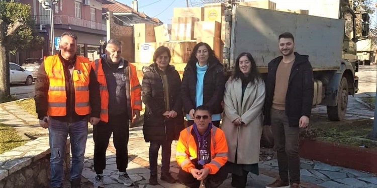 Ανταπόκριση στο κάλεσμα του Δήμου Αμφίκλειας – Ελάτειας για ανθρωπιστική βοήθεια