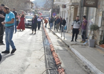 Κοντοσούβλι 130 μέτρων στην Αμφίκλεια ( ΦΩΤΟ & ΒΙΝΤΕΟ)