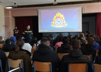 Ευχαριστήρια επιστολή του ΓΕΛ Κάτω Τιθορέας προς το Πυροσβεστικό Κλιμάκιο Αμφίκλειας