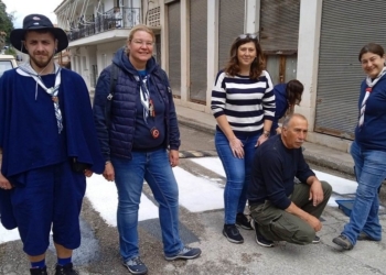 200 Άτομα του Σώματος Ελληνικού Οδηγισμού  στην Αμφίκλεια