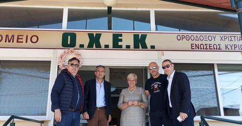 Επίσκεψη Δημάρχου στα Γηροκομεία της Θήβας