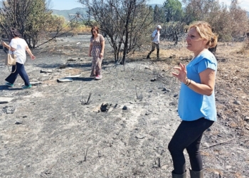 Καταγράφονται οι ζημιές από την πυρκαγιά στο Δ. Αμφίκλειας-Ελάτειας