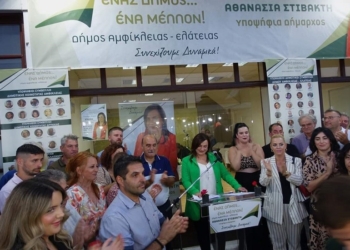 Ολοκληρώθηκαν τα εγκαίνια των εκλογικών κέντρων του συνδυασμού “Ένας Δήμος… Ένα Μέλλον!”