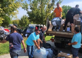 Παραδόθηκε η ανθρωπιστική βοήθεια του Δήμου Αμφίκλειας – Ελάτειας στον Δήμο Παλαμά