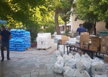 Δήμος Αμφίκλειας – Ελάτειας: Διανομή τροφίμων σε δικαιούχους του ΤΕΒΑ