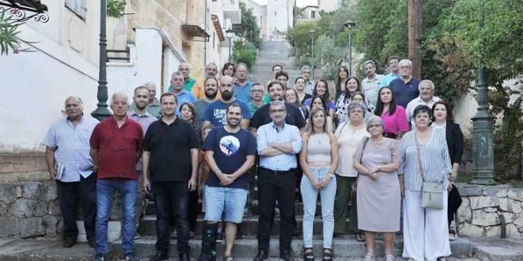 Παρουσιάστηκε το ψηφοδέλτιο της ΛΑ.ΣΥ. Δελφών