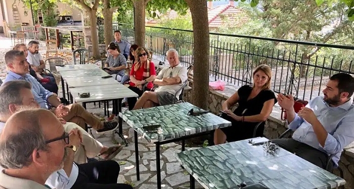 Π. Αραβαντινού: Περιοδεία στη Δ.Ε. Λιδωρικίου