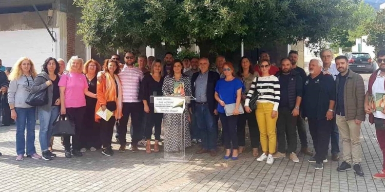 Σε Αγία Παρασκευή και Αγία Μαρίνα η εκ νέου υποψήφια Αθανασία Στιβακτή