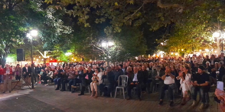 Πλήθος κόσμου, ενθουσιασμός & μήνυμα νίκης στην Αμφίκλεια
