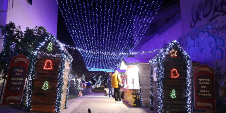 Μεταφορά εγκαινίων Χριστουγεννιάτικου χωριού Λιβαδειάς στις 20 Δεκεμβρίου