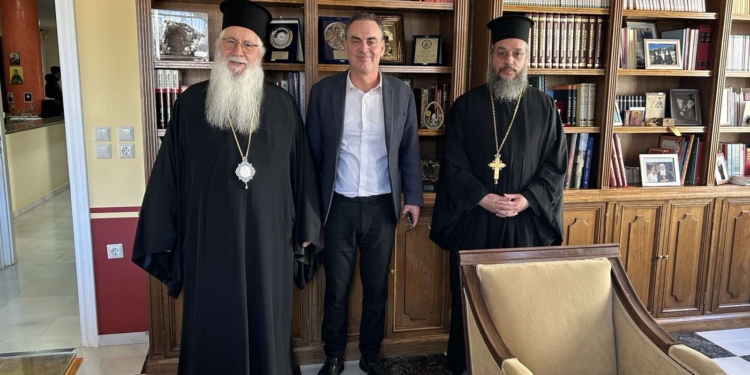 Συνάντηση Δ. Λεβαδέων με τον Σεβασμιώτατο Μητροπολίτη Θηβών, Λιβαδείας και Αυλίδος