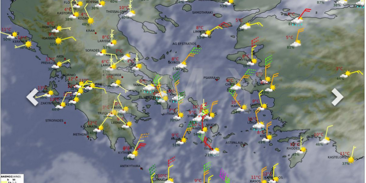 Επέλαση του χιονιά με την ονομασία “Αυγή”
