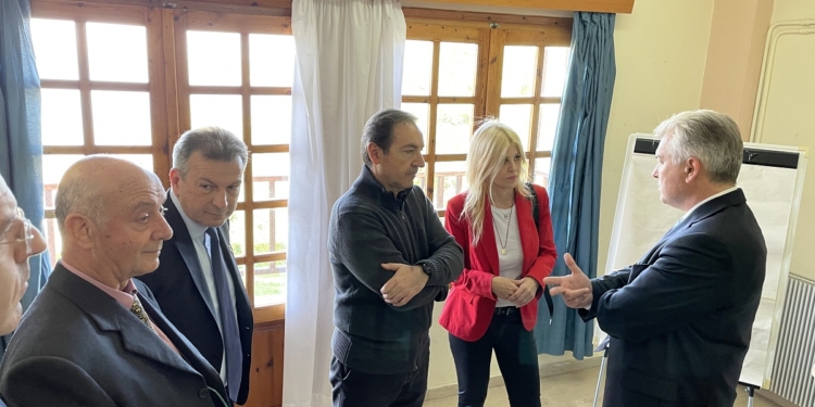 Η επίσκεψη της Ε.Ράπτη στο Ι.Ε.Κ. Γαλαξιδίου