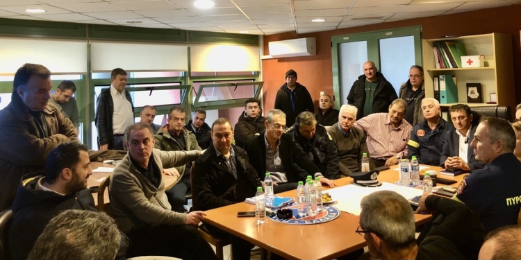 Σύγκληση Συντονιστικού Οργάνου Πολιτικής Προστασίας Βοιωτίας