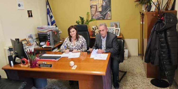 Υπεγράφη η σύμβαση για την κατασκευή δικτύου αποχέτευσης ακαθάρτων στην Τιθορέα