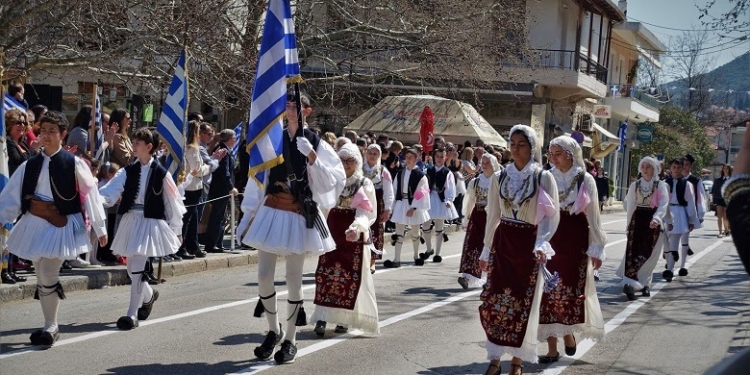 Πρόσκληση & πρόγραμμα εορτασμού 25ης ΜΑΡΤΙΟΥ Δήμου Αμφίκλειας Ελάτειας
