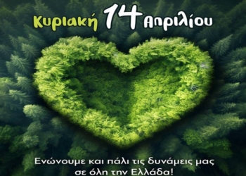 Κυριακή 14 Απριλίου –  Καθαρίζουμε τα δάση σε όλη την Ελλάδα Let’s do it Greece 2024