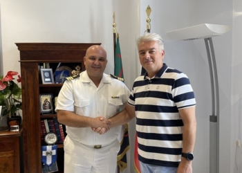 Συνάντηση του Δημάρχου Δελφών με το νέο Λιμενάρχη Ιτέας
