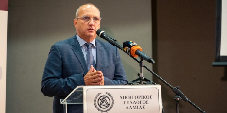 Χαιρετισμός του Γ. Οικονόμου στη Διημερίδα του Δικηγορικού Συλλόγου Λαμίας με θέμα «Ενδοοικογενειακή βία»