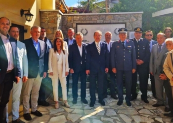 Πλήθος κόσμου στην εκδήλωση μνήμης του Δήμου Δελφών για το Ολοκαύτωμα της Επταλόφου