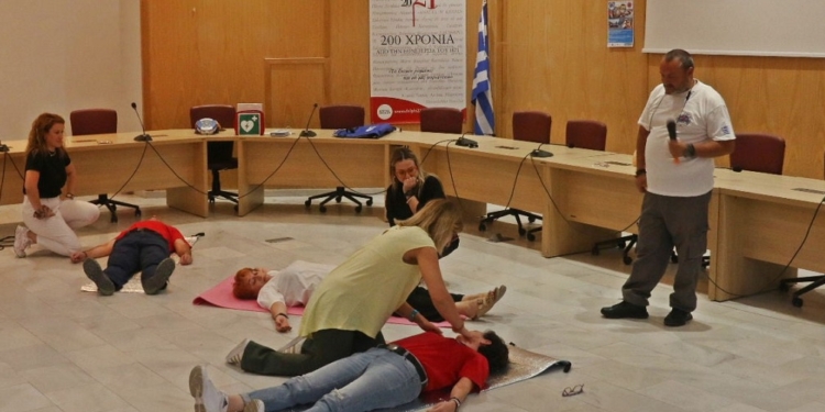 Σεμινάριο πρώτων βοηθειών για εργαζόμενους του Δήμου Δελφών