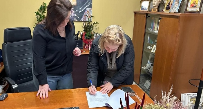 Ορκωμοσία νέας τοπικής συμβούλου της Δημοτικής Κοινότητας Αμφίκλειας