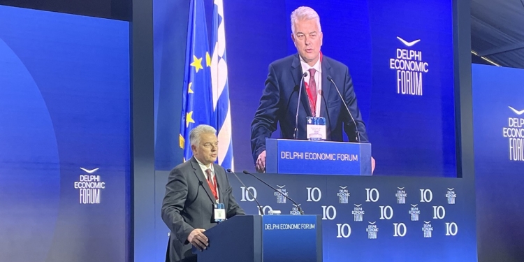 Στην εναρκτήρια εκδήλωση του Οικονομικού Φόρουμ των Δελφών ο Δήμαρχος Δελφών