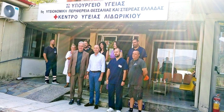 Συνάντηση Δημάρχου Δωρίδος με τον Διοικητή της 5ης ΥΠΕ