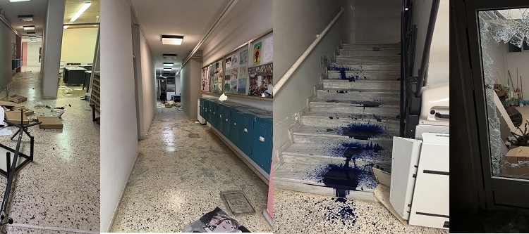 Ενημέρωση του Δήμου Δελφών για τις φθορές στο Γυμνάσιο Ιτέας