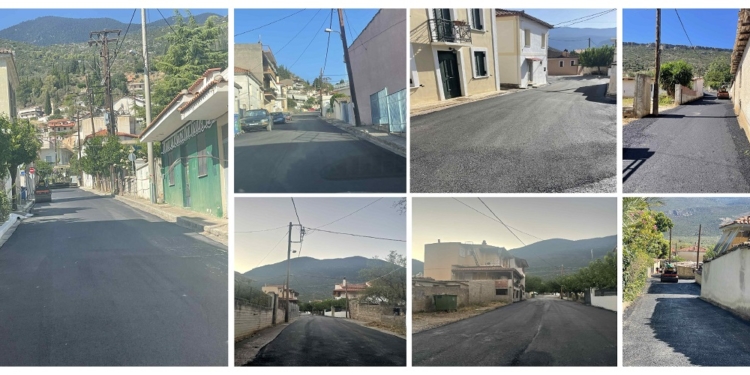 Ολοκληρώθηκαν εργασίες δημοτικής οδοποιίας σε Άμφισσα, Αγία Ευθυμία και Σερνικάκι